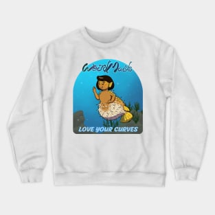 Weirdmaids - love your curves Crewneck Sweatshirt